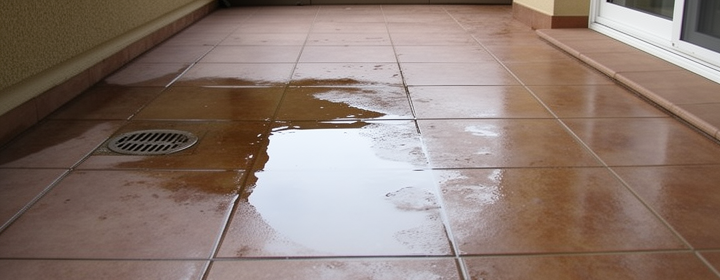 Improper Gradient found during inspection
